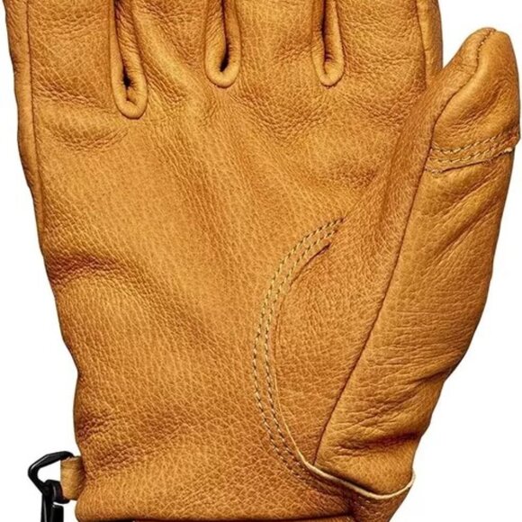 Flylow Magarac Insulated Waterproof Ski and Snowboard Glove -Natural/Rye M - Picture 2 of 2
